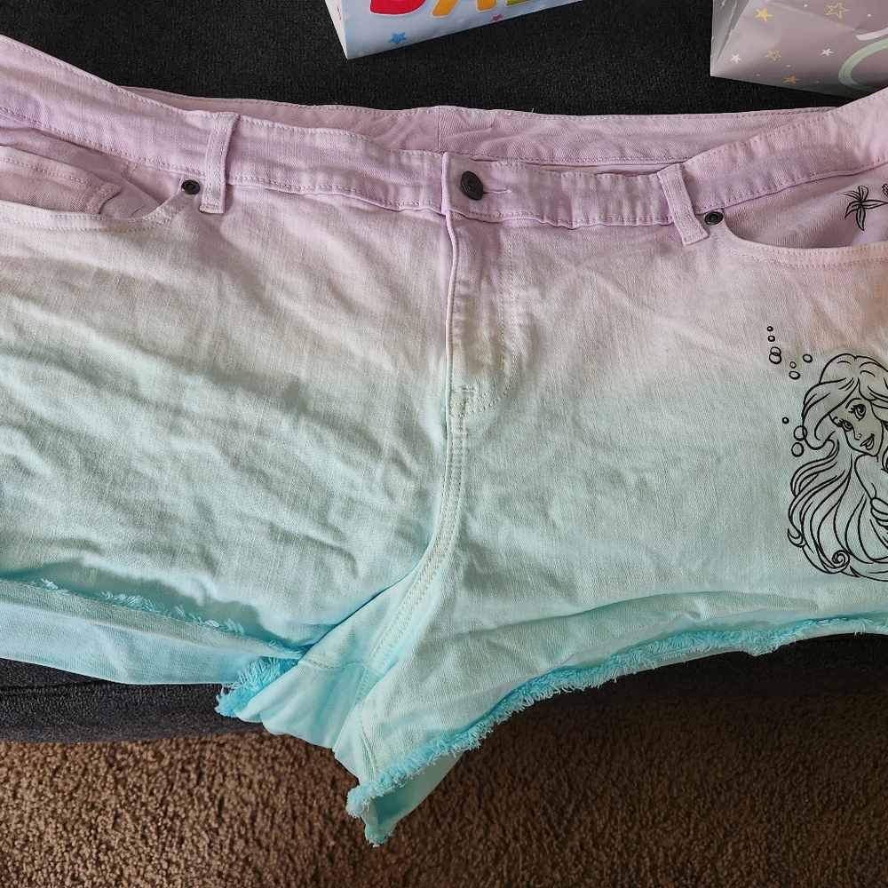 Torrid Disney little mermaid shorts